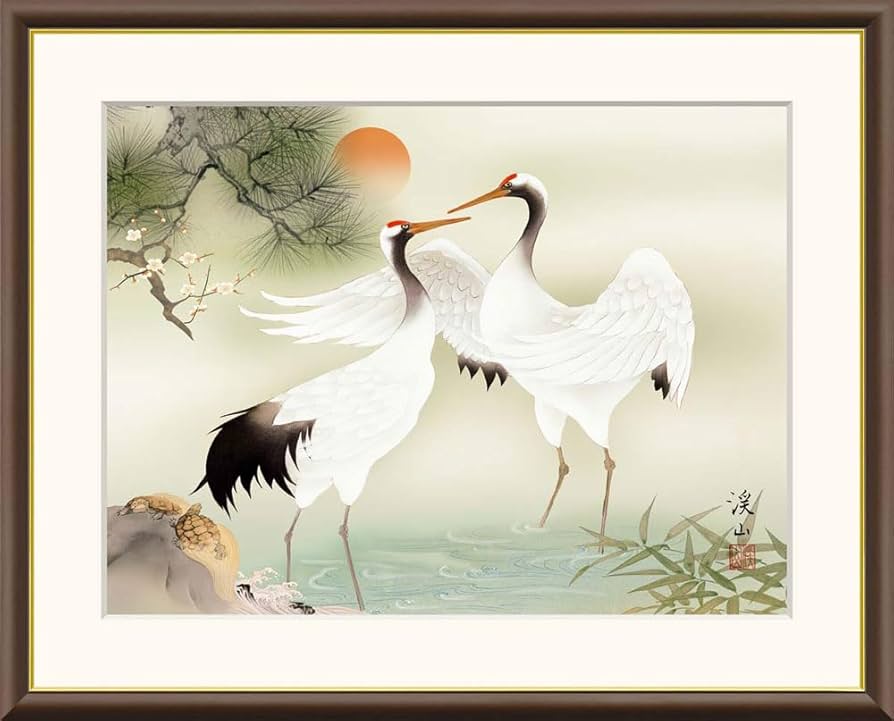 1061 藤井朱明 「古伊万里風香炉」 染付金彩色絵松竹梅風景図 三ツ脚 伊万里 金彩 赤絵 縁高鉢 [松竹梅風景絵] 染付 盛り皿 飾り皿 丸